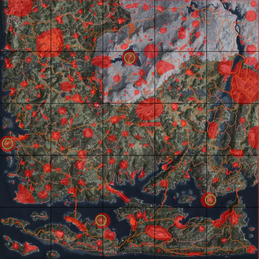 No-Build-Zonen Karte